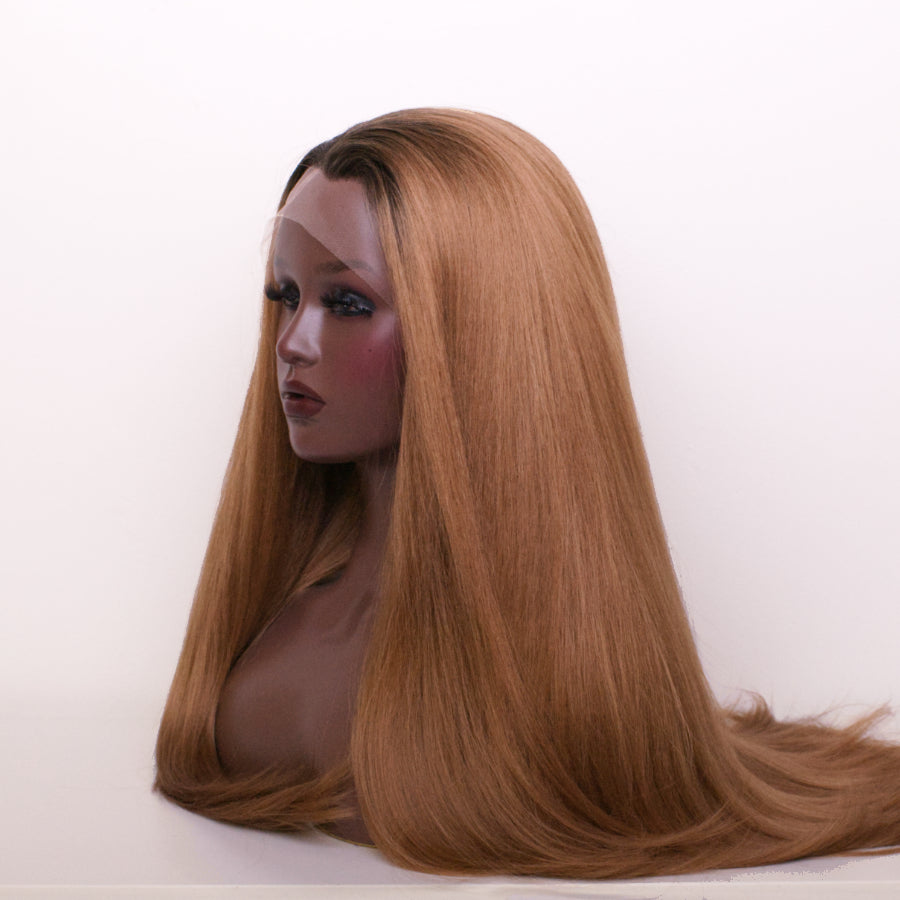 Stacking duo - Tawny Brown Couture (Rooted)