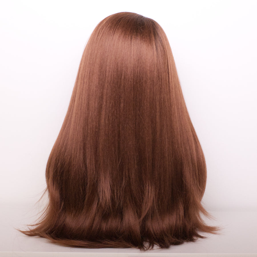 Stacking duo - Chestnut Brown Couture (Rooted)