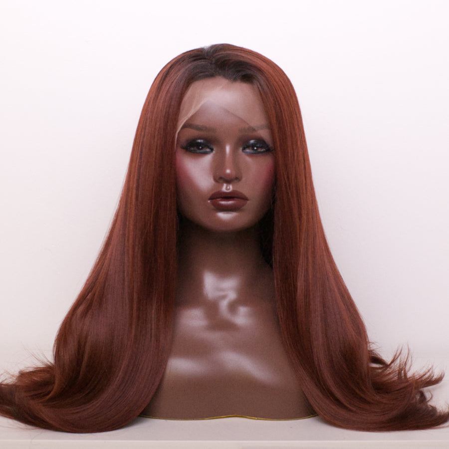 Miss Provocateur - Mahogany Auburn Couture (Rooted)