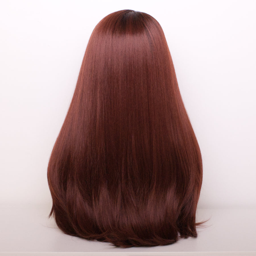 Stacking duo - Mahogany Auburn Couture (Rooted)