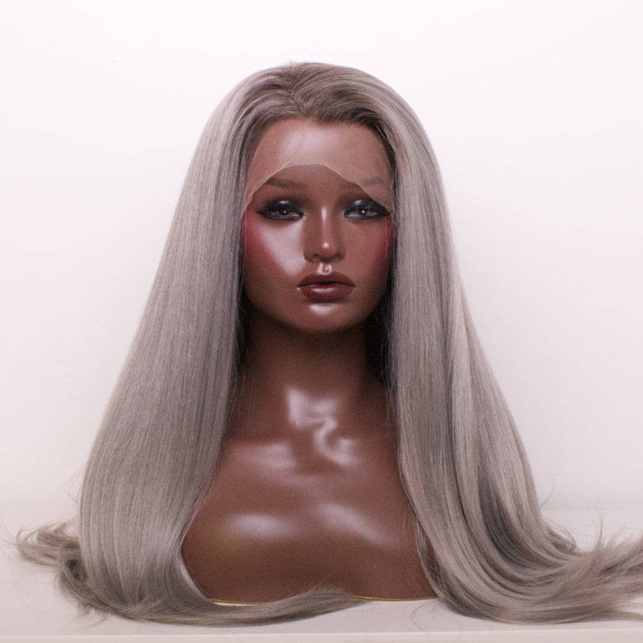 Miss Provocateur - Pewter Silver Couture (Rooted)