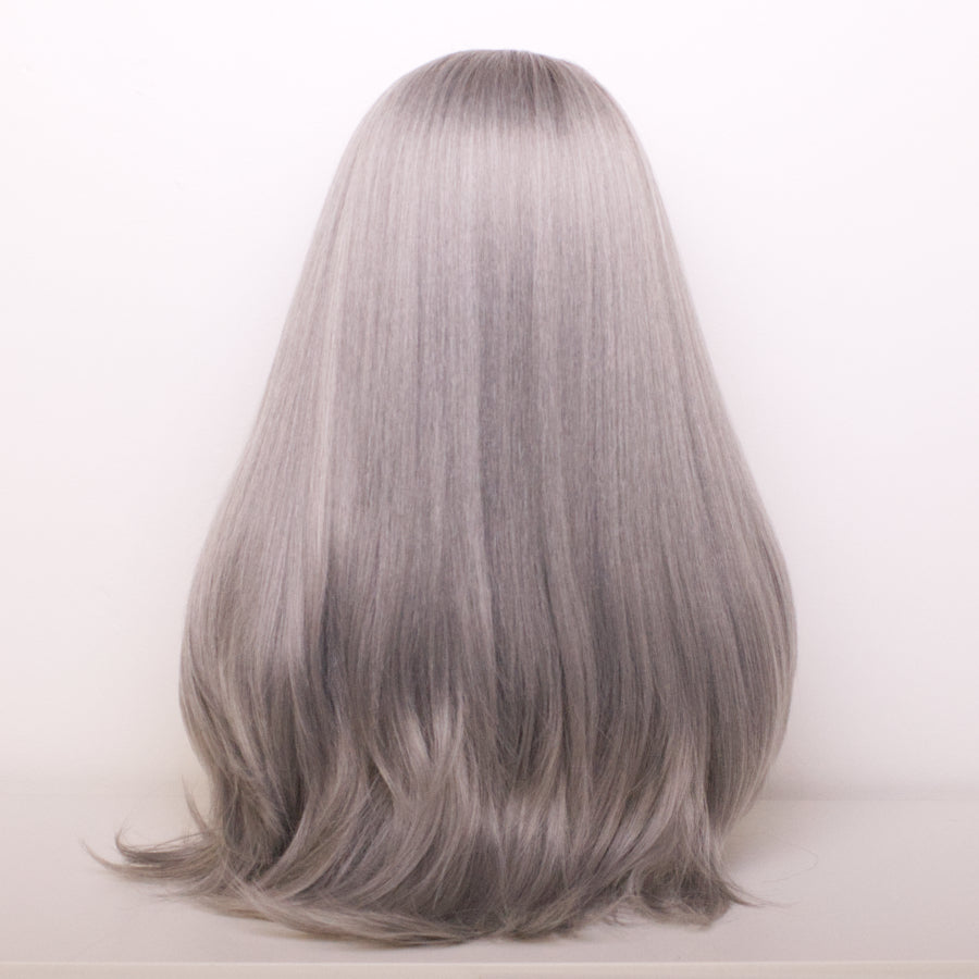 Stacking duo - Pewter Silver Couture (Rooted)
