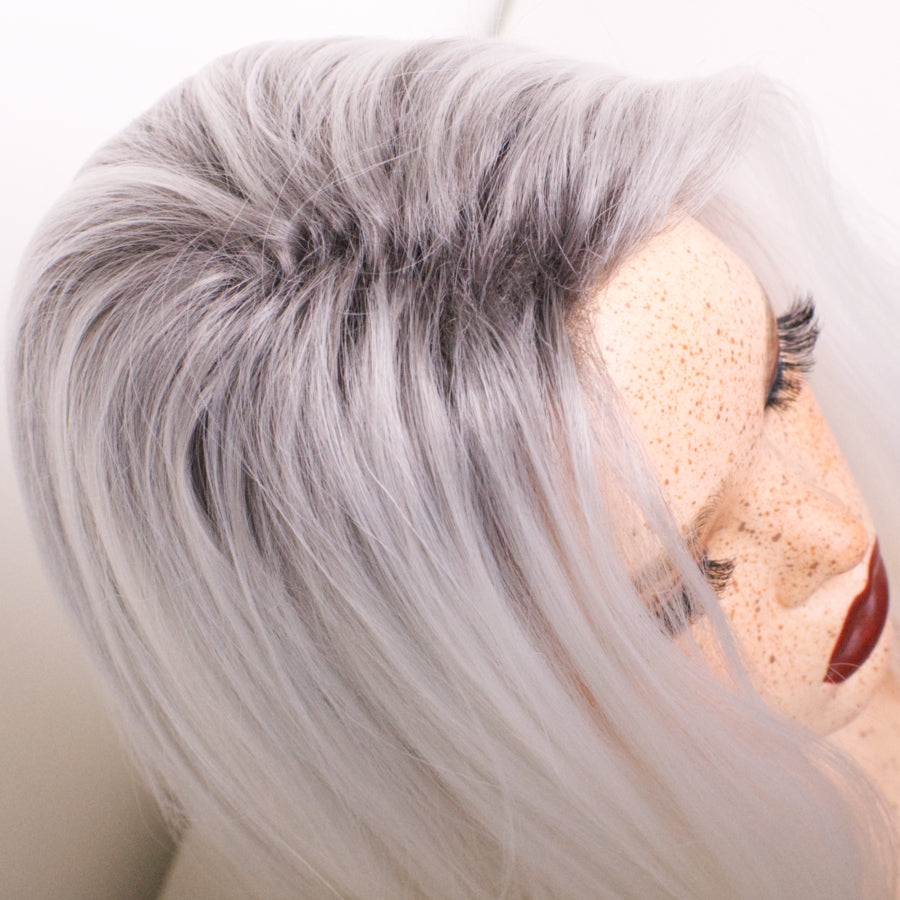 Stacking duo - Ivory White Couture (Rooted)
