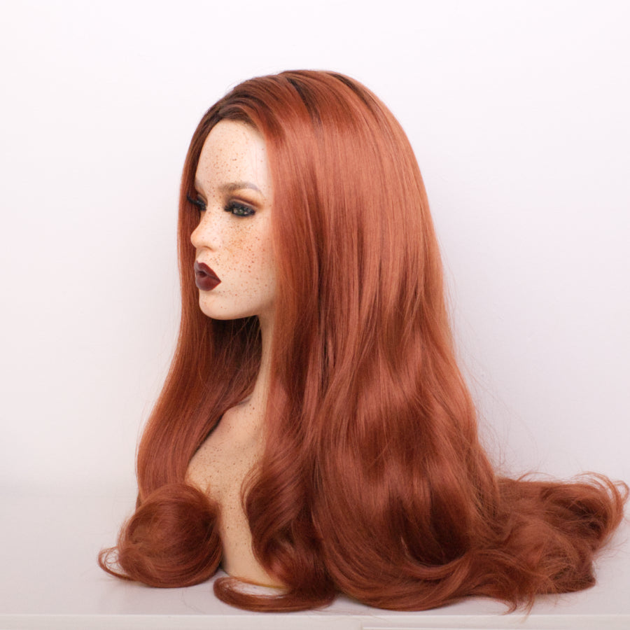 Glamour Kitten - Sapele Auburn Couture (Rooted)