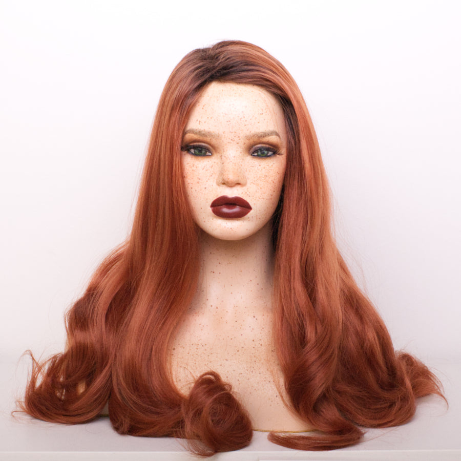 Glamour Kitten - Sapele Auburn Couture (Rooted)