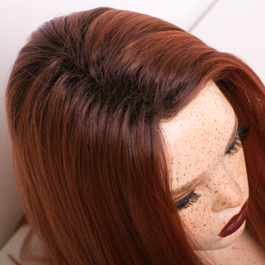 Glamour Kitten - Sapele Auburn Couture (Rooted)