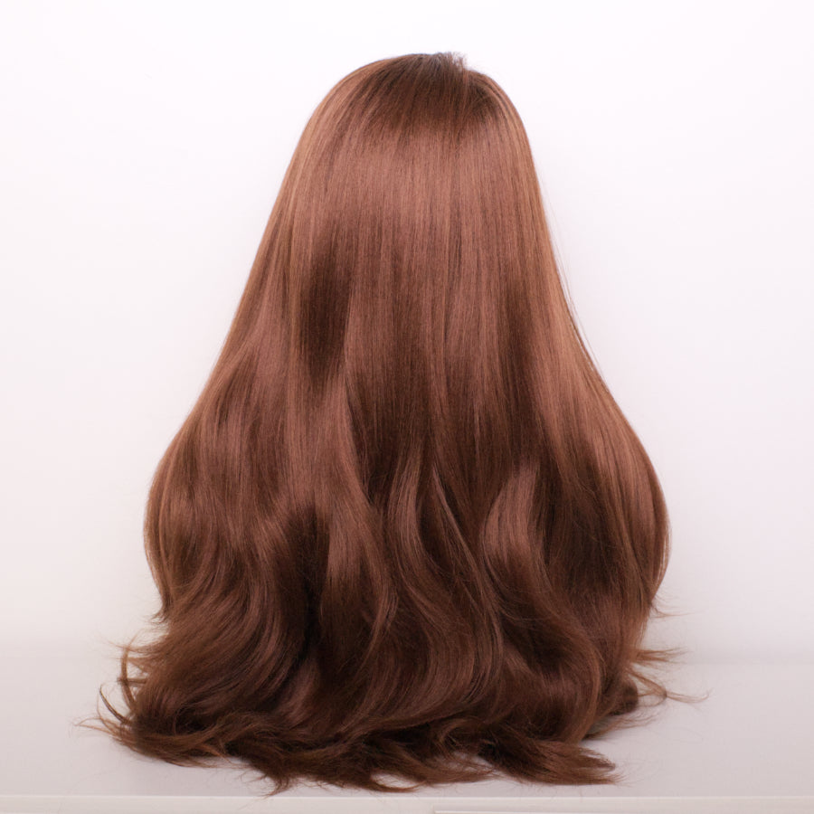 Stacking duo - Chestnut Brown Couture (Rooted)