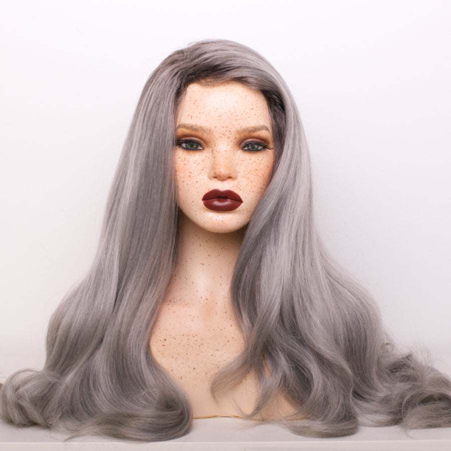 Glamour Kitten - Pewter Silver Couture (Rooted)