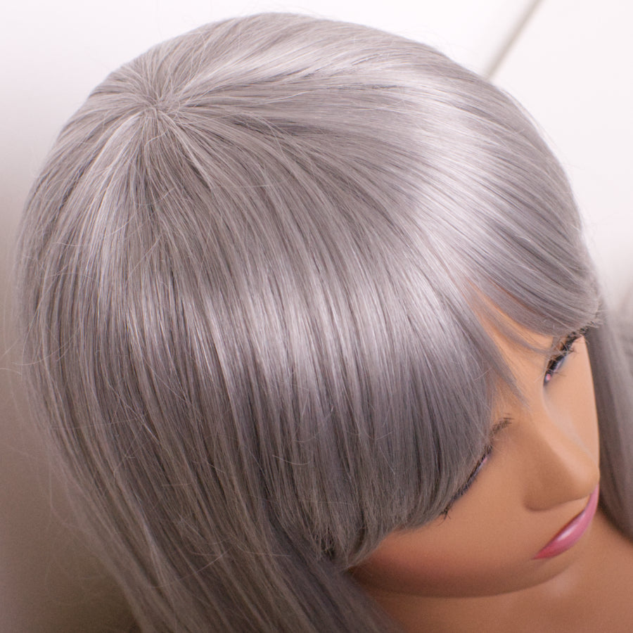 Madam Bang - Pewter Silver Couture