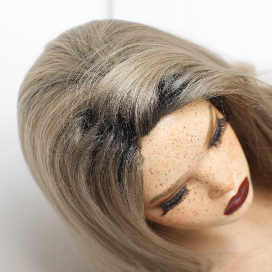 Stacking duo - Truffle Ash Couture (Rooted)