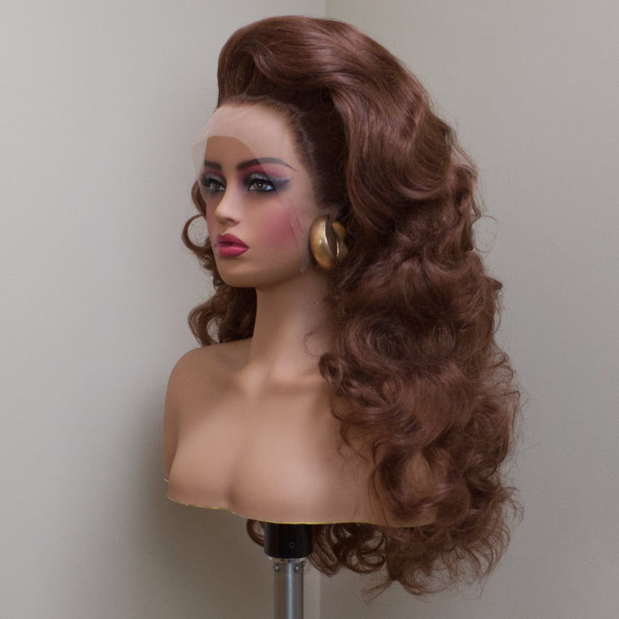 Chestnut Brown Couture Styled by Zak