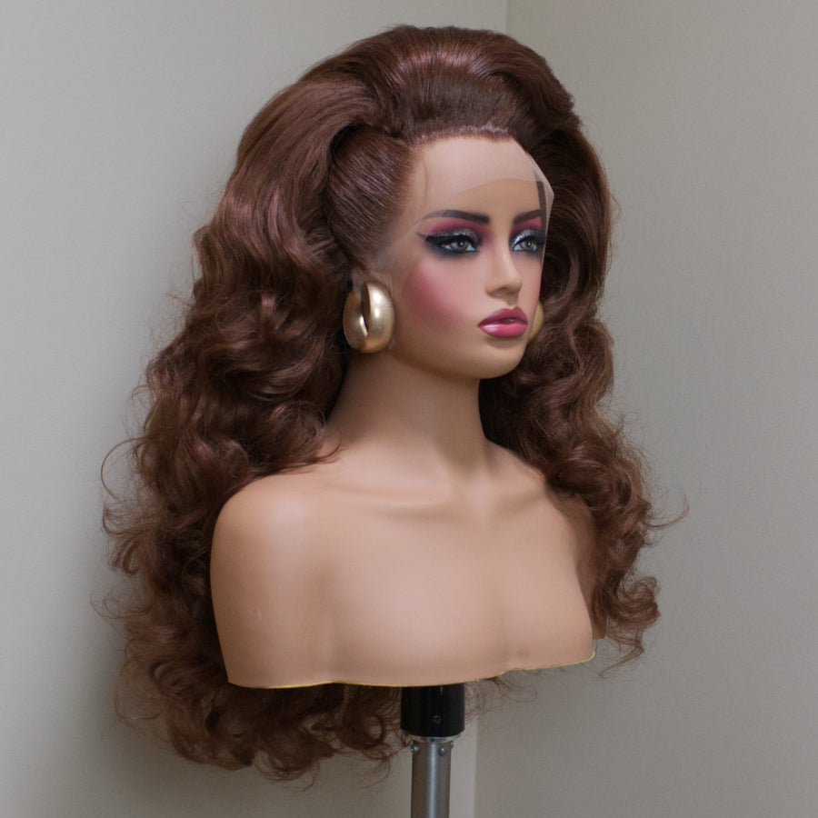 Chestnut Brown Couture Styled by Zak