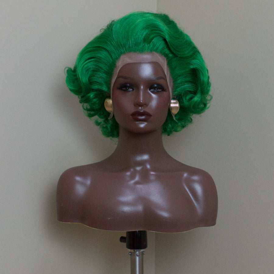 Vivid Parakeet Green Styled by Zak