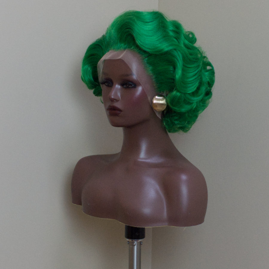 Vivid Parakeet Green Styled by Zak