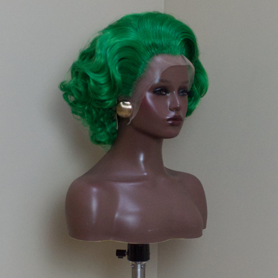 Vivid Parakeet Green Styled by Zak