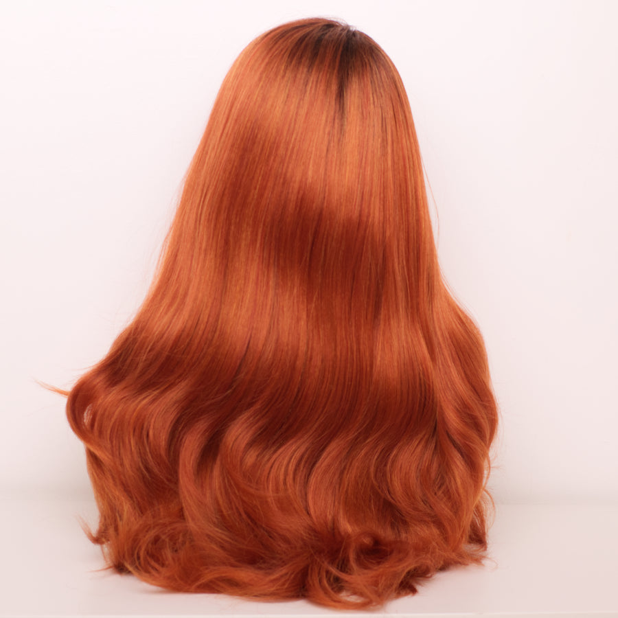 Stacking duo - Ember Copper Couture (Rooted)