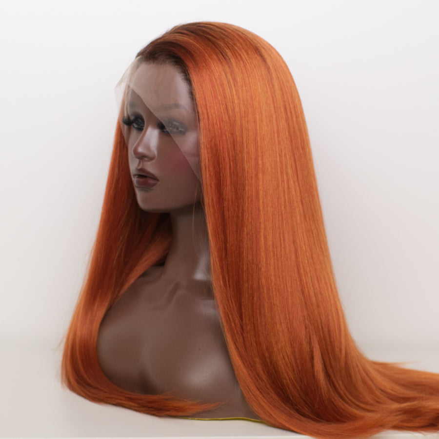 Stacking duo - Ember Copper Couture (Rooted)