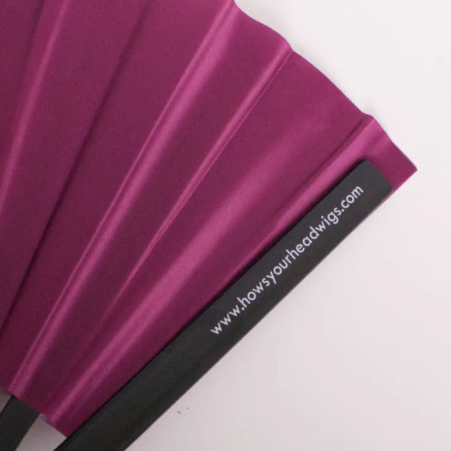 Double sided luxury clacking fan