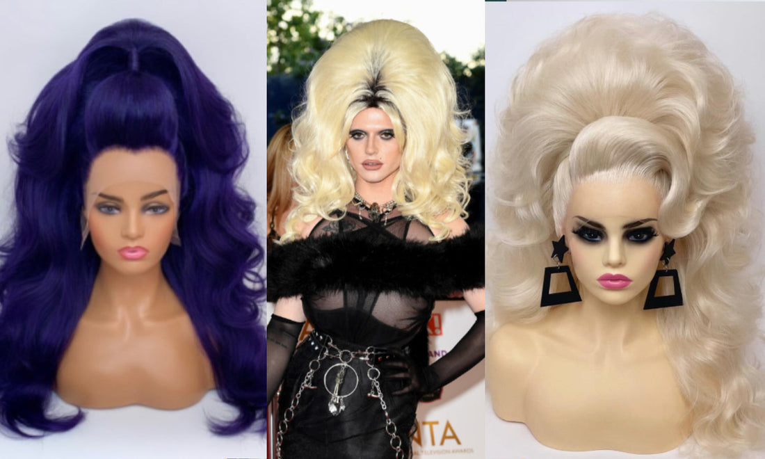 How To Create An Extra Large Stacked Drag Queen Styled Wig