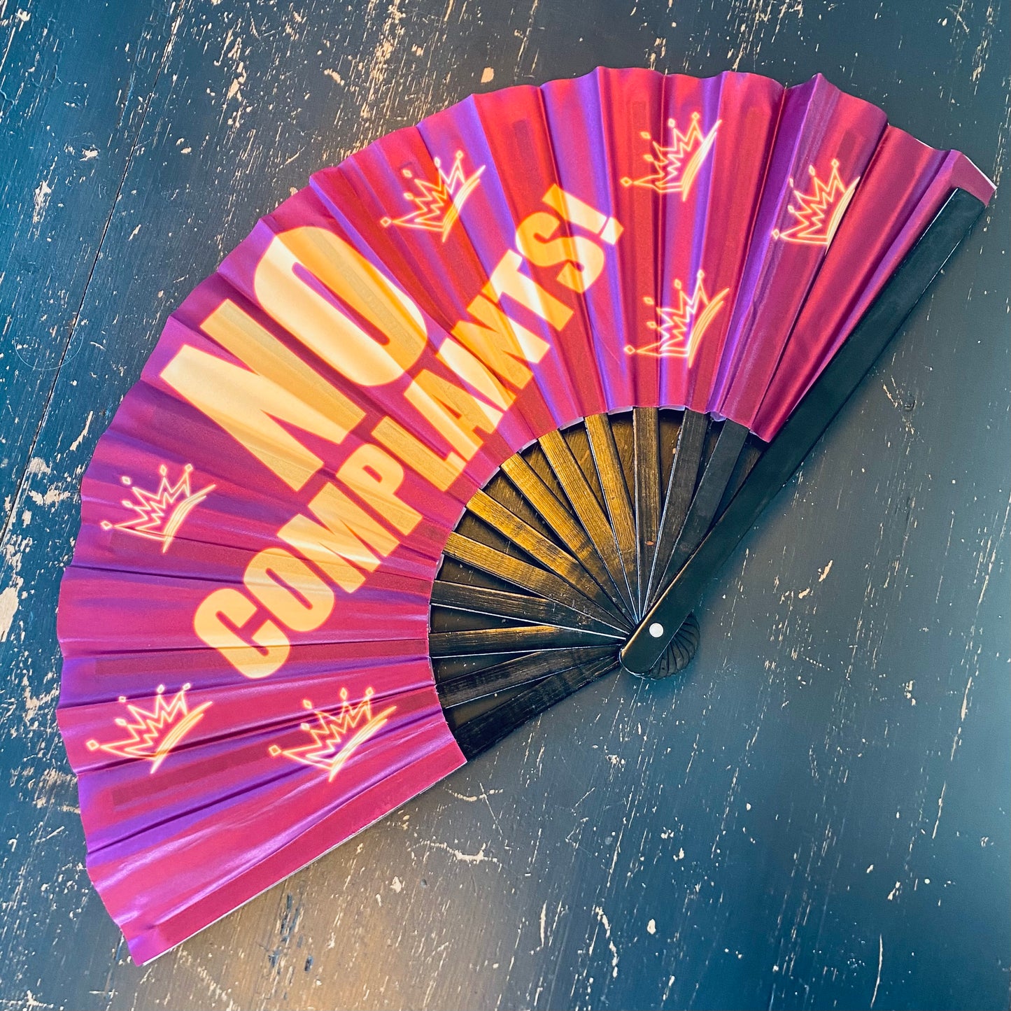 Luxury Double Sided HYH Clacking Fan