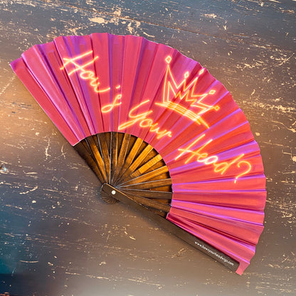 Luxury Double Sided HYH Clacking Fan
