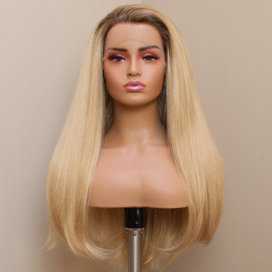 Miss Provocateur - Flaxen Blonde Couture (Rooted)