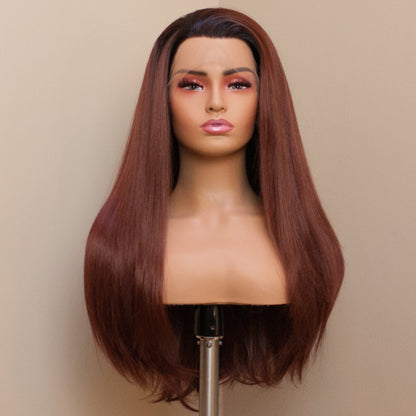 Miss Provocateur - Mahogany Auburn Couture (Rooted)