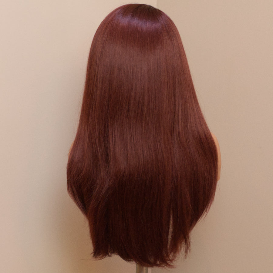 Miss Provocateur - Mahogany Auburn Couture (Rooted)