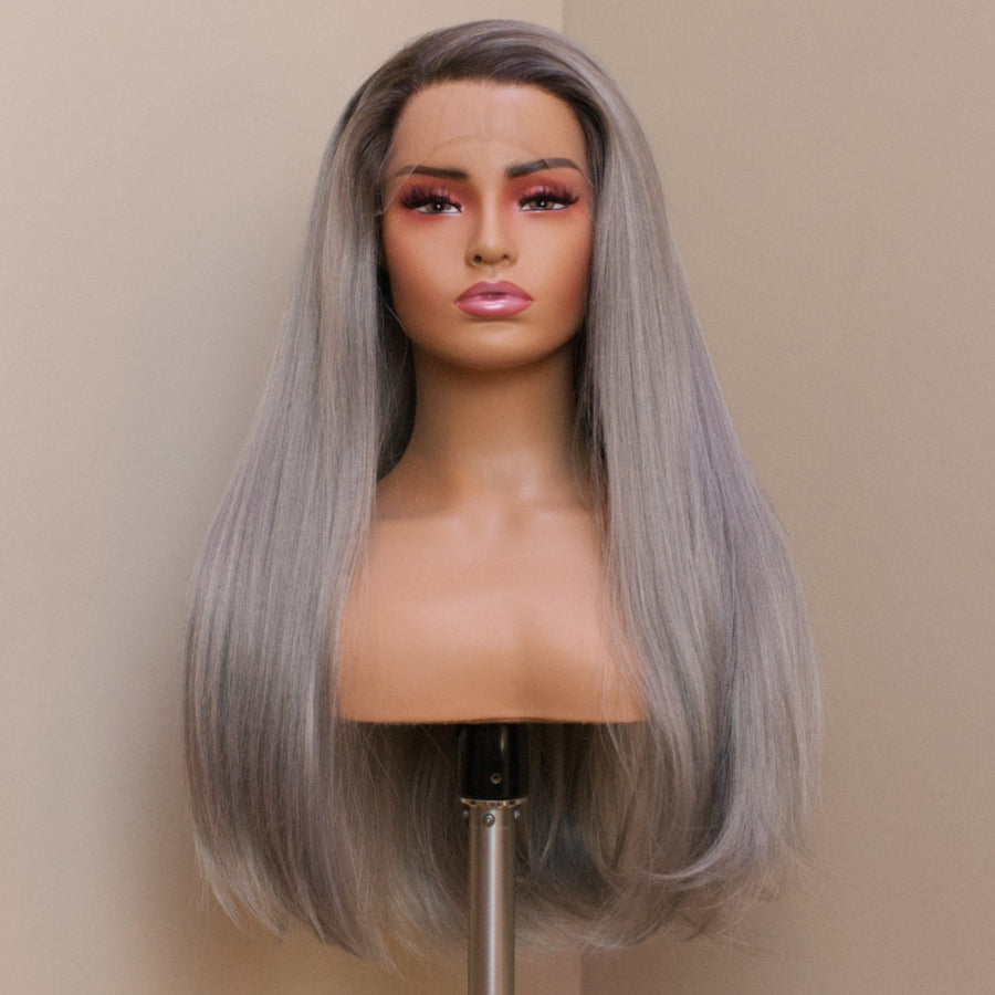 Miss Provocateur - Pewter Silver Couture (Rooted)