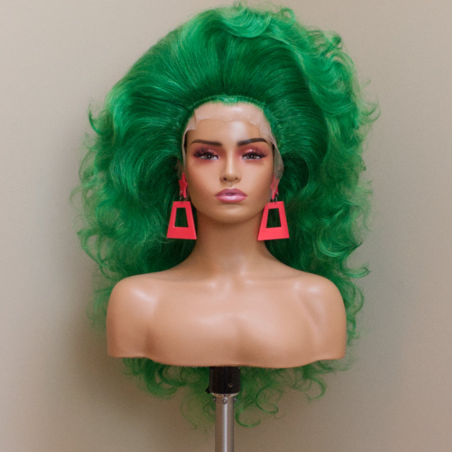 Vivid Parakeet Green Styled by Zak