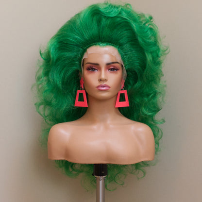 Vivid Parakeet Green Styled by Zak