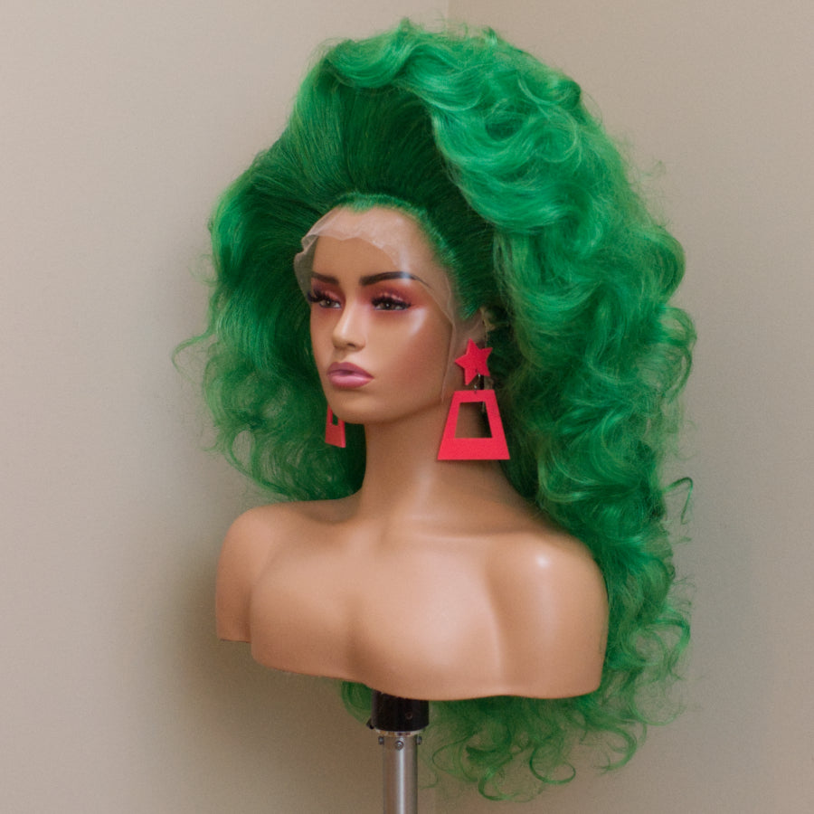 Vivid Parakeet Green Styled by Zak