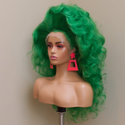 Vivid Parakeet Green Styled by Zak