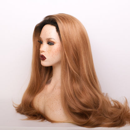Stacking duo - Cedar Caramel Couture (Rooted)