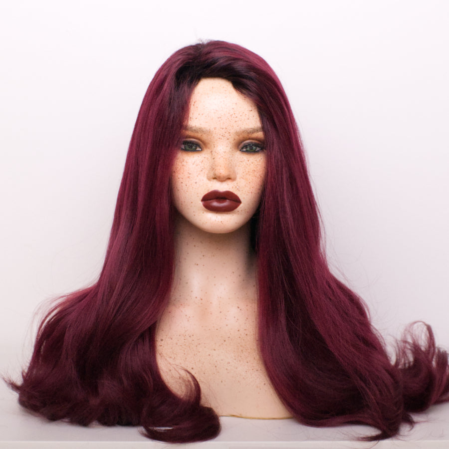 Glamour Kitten - Bordeaux Burgundy Couture (Rooted)