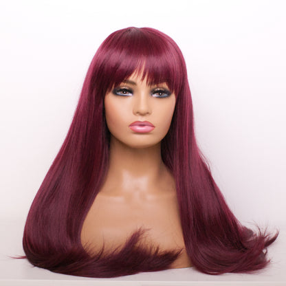 Madam Bang - Bordeaux Burgundy Couture