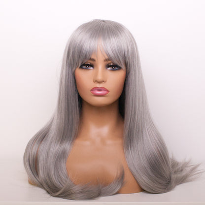 Madam Bang - Pewter Silver Couture