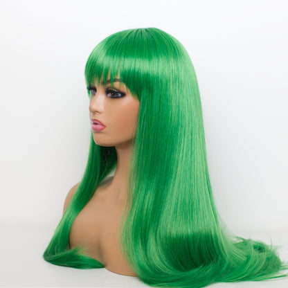 Madam Bang - Vivid Parakeet Green