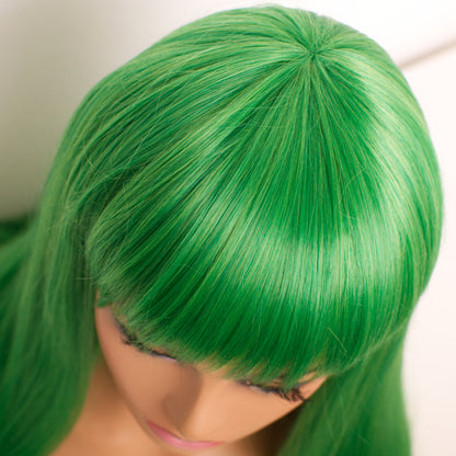 Madam Bang - Vivid Parakeet Green