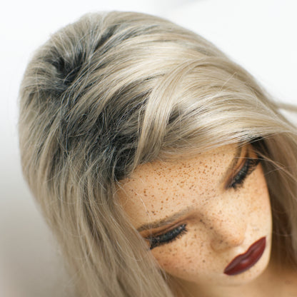 Stacking duo - Pearl Ash Couture (Rooted)