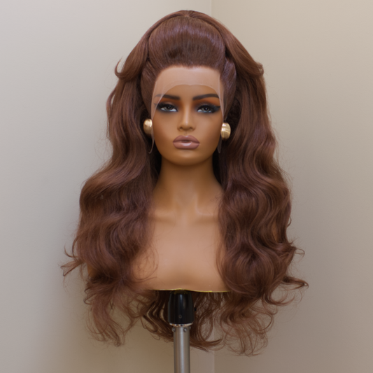 Chestnut Brown Couture Styled by Ben
