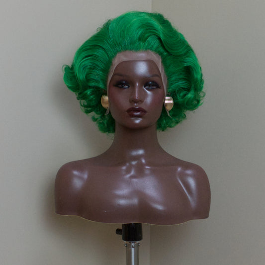 Vivid Parakeet Green Styled by Zak