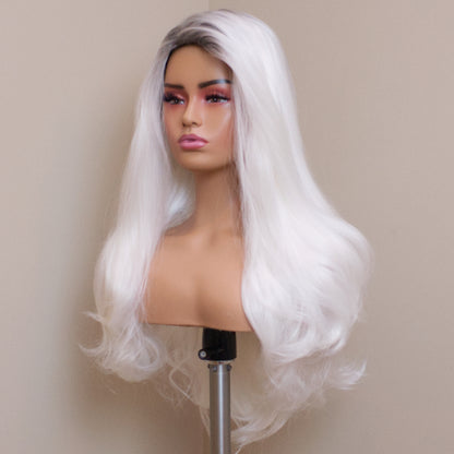 Glamour Kitten - Ivory White Couture (Rooted)