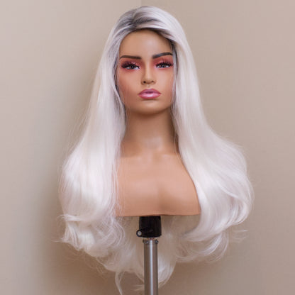 Glamour Kitten - Ivory White Couture (Rooted)