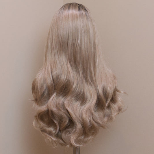 Stacking duo - Pearl Ash Couture (Rooted)