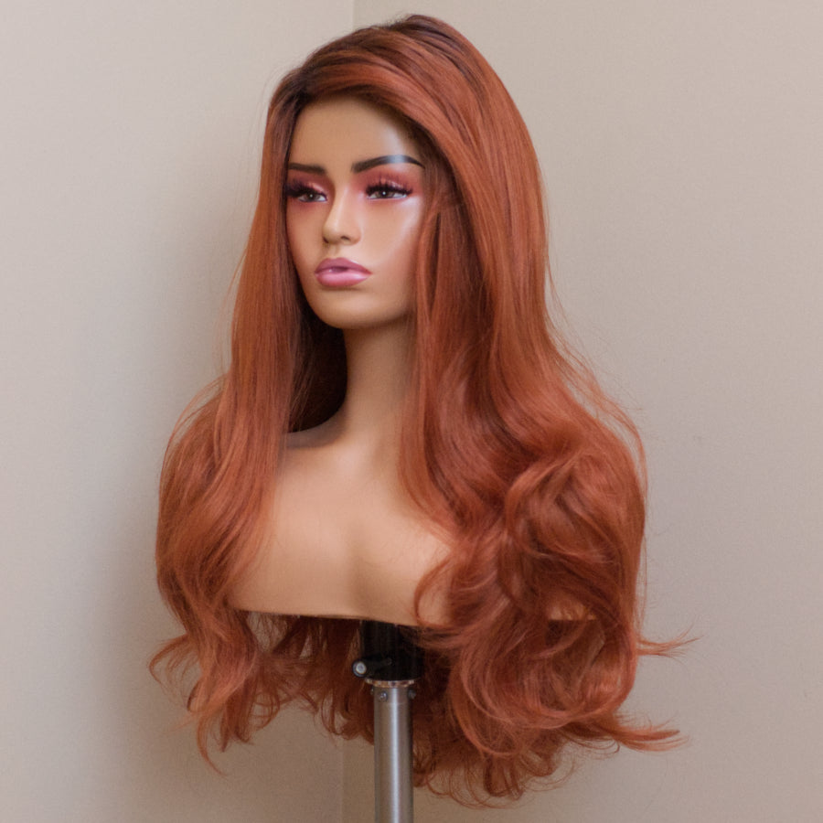 Glamour Kitten - Sapele Auburn Couture (Rooted)