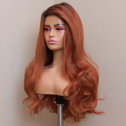Glamour Kitten - Sapele Auburn Couture (Rooted)