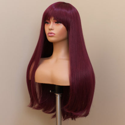 Madam Bang - Bordeaux Burgundy Couture