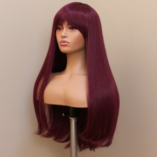 Madam Bang - Bordeaux Burgundy Couture
