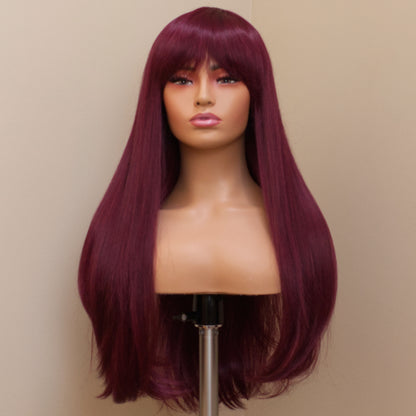 Madam Bang - Bordeaux Burgundy Couture